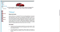 Desktop Screenshot of carsforcharity.net